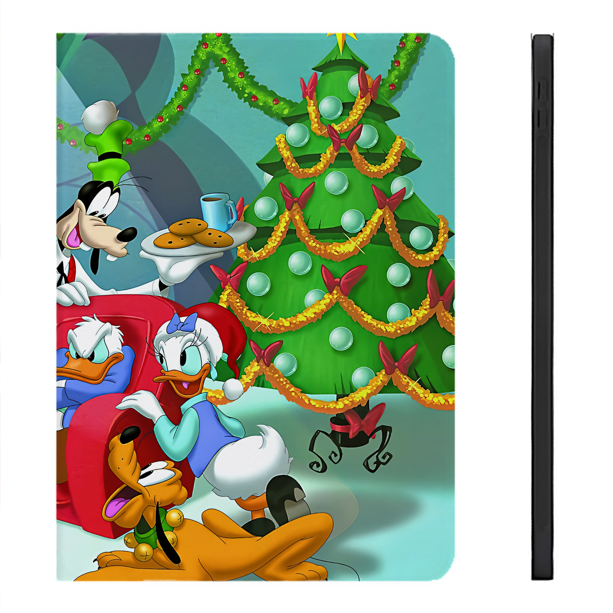 （画像用） ミッキーマウス Mickey Mouse IPadケース ペンホルダー付き ブックスタイルデザイン